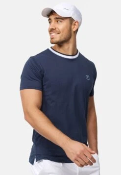 Indicode Jeans T-shirts Shirt Atlas Heren Blauw -Indicode Jeans Verkoop a8ba8df9e03efeabfa66cfa47c29d4b8