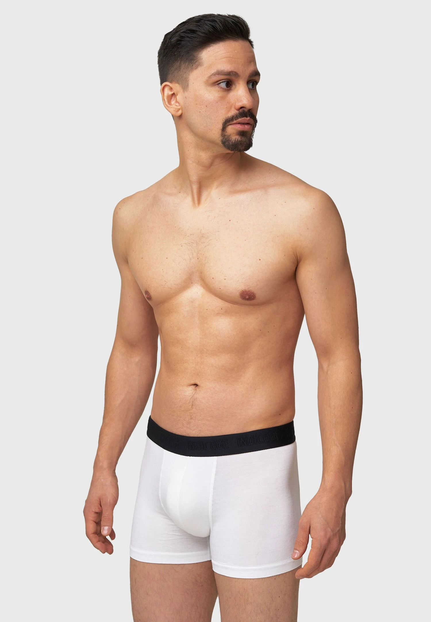 Indicode Jeans Bamboo Berlin - Boxershort - White/Black/Navy 3 Indicode Jeans Bamboo Berlin - Boxershort - White/Black/Navy - Image 3