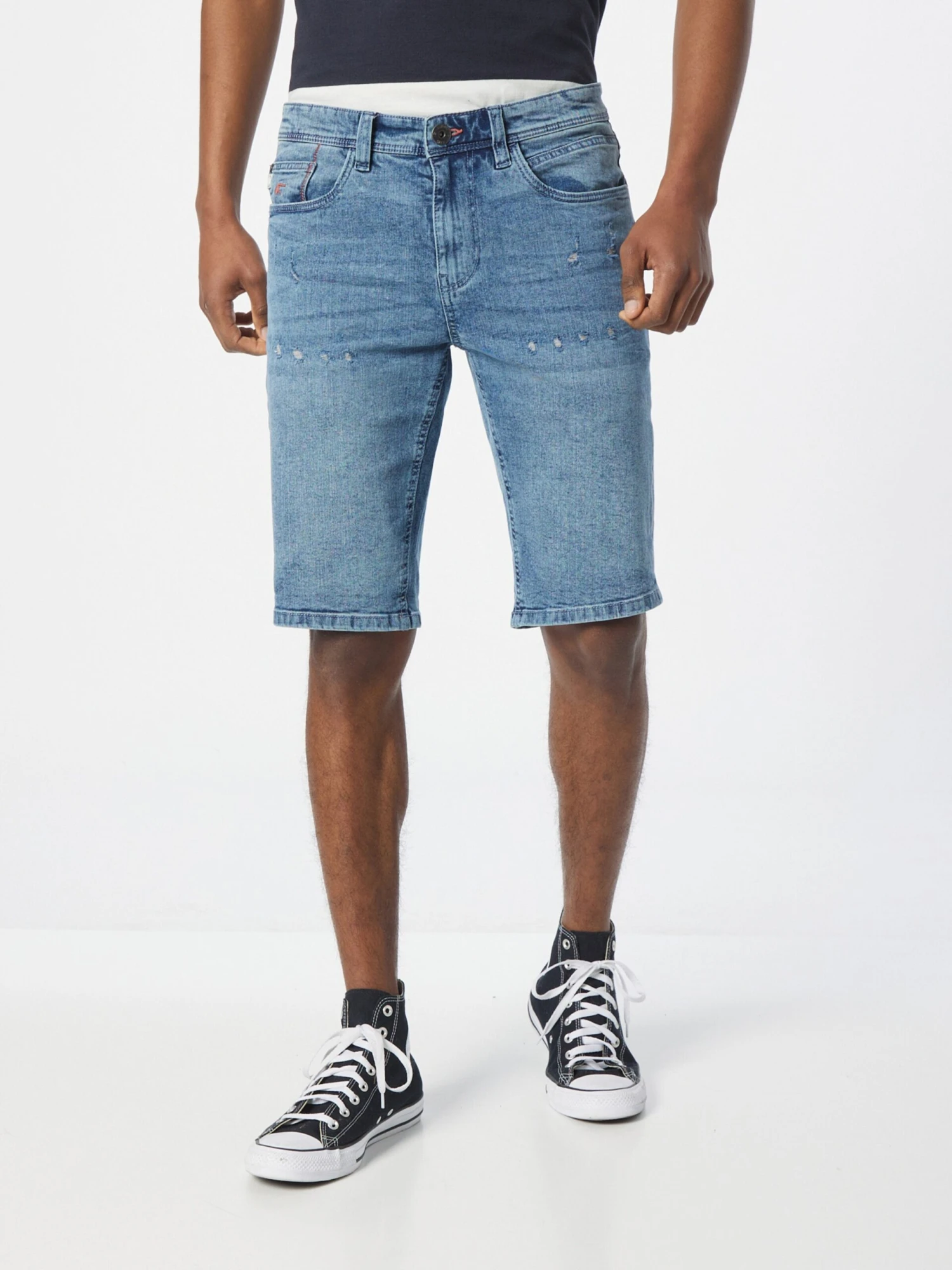 Indicode Jeans Denim Shorts Regular Jeans Zalento Heren Blauw 3 Indicode Jeans Denim Shorts Regular Jeans Zalento Heren Blauw - Image 3