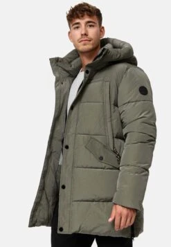 Indicode Jeans Kasper - Winterjas - Army -Indicode Jeans Verkoop a98d640cc2434c3989eea243e1e4b777