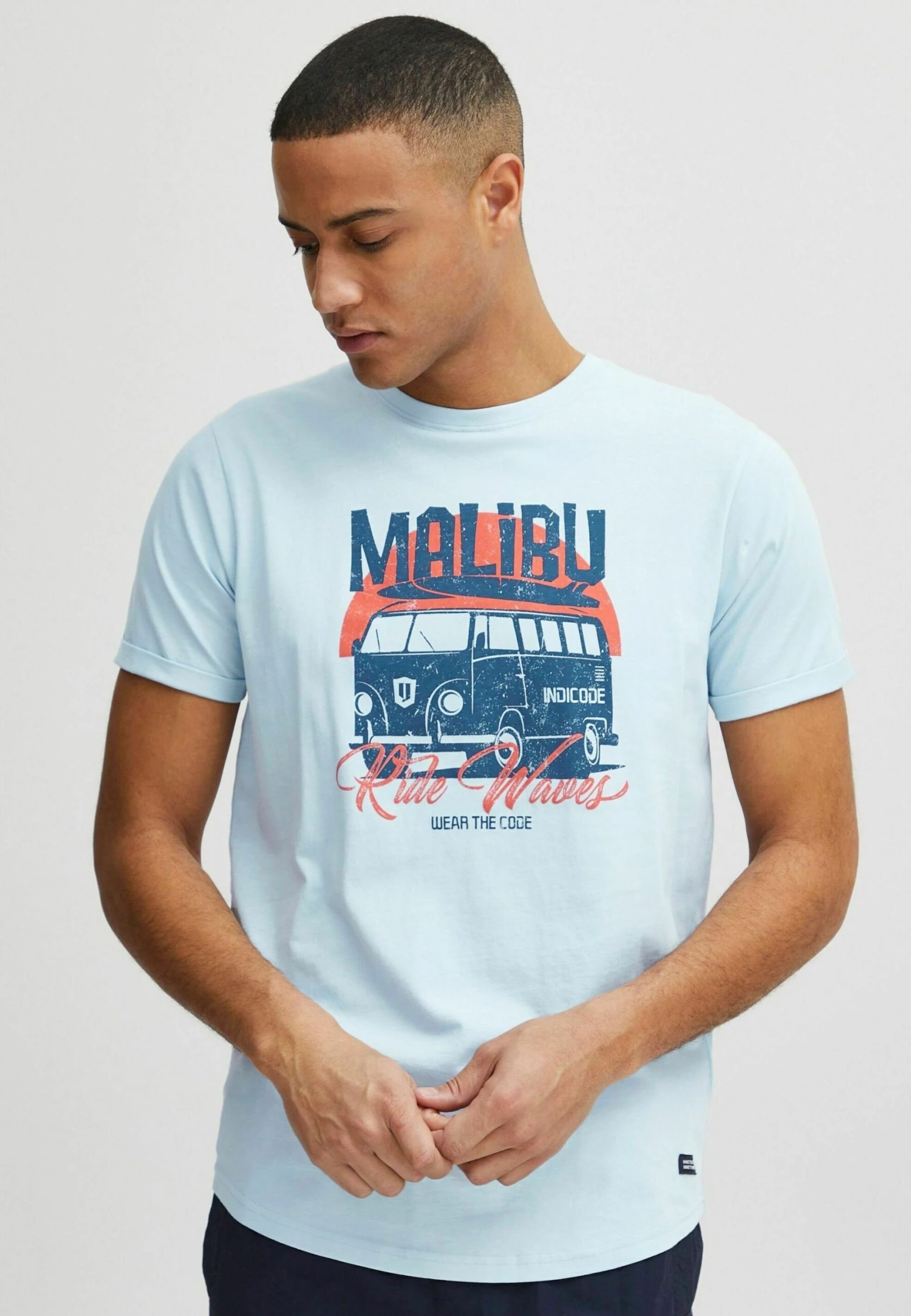 Indicode Jeans Iddaniel- T-Shirt Print - Sky Way 1 Indicode Jeans Iddaniel- T-Shirt Print - Sky Way