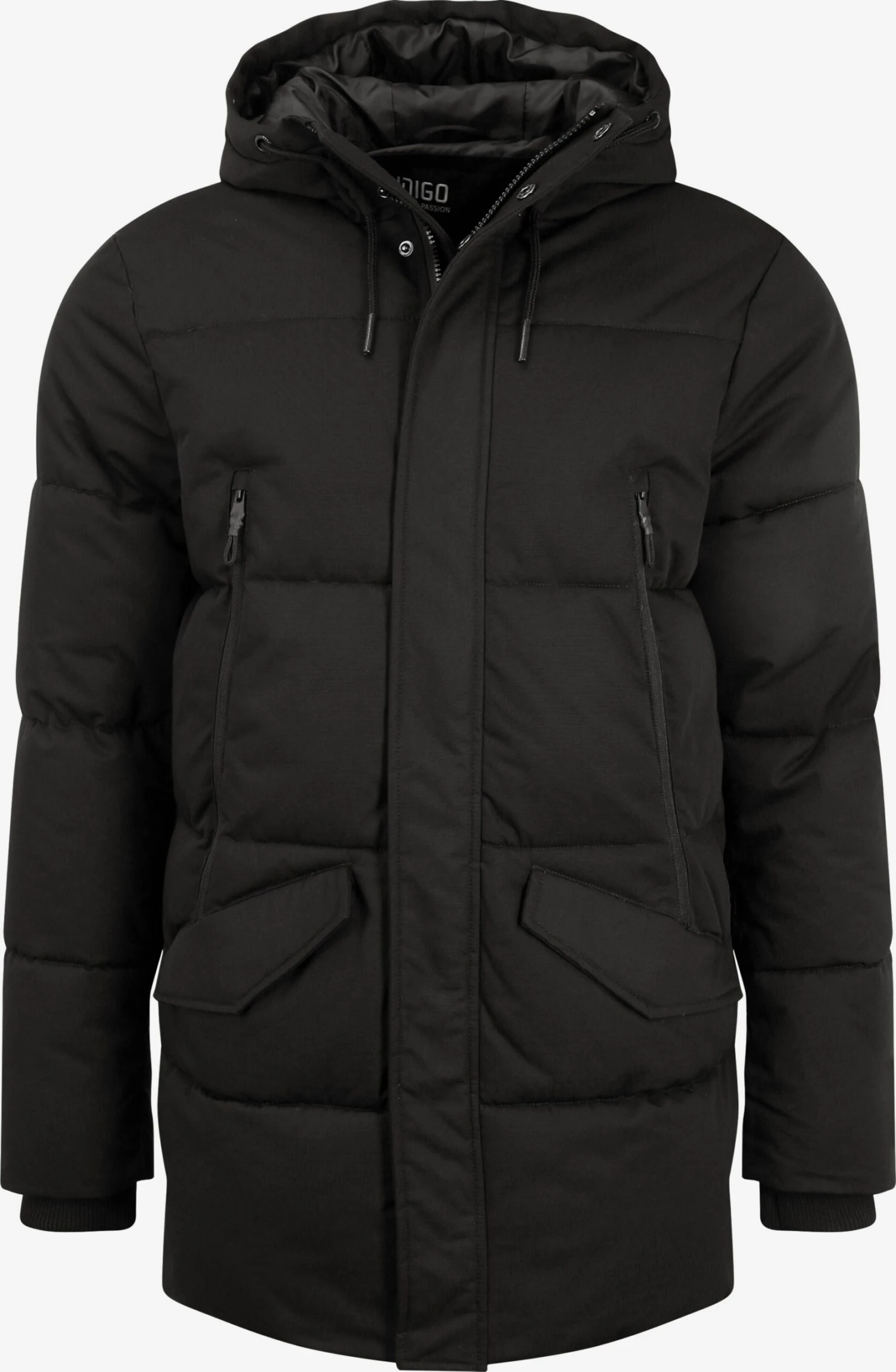 Indicode Jeans Parkas Winterparka Cavert Heren Zwart 1 Indicode Jeans Parkas Winterparka Cavert Heren Zwart