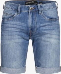 Indicode Jeans Denim Shorts Slimfit Jeans Fife Heren Blauw