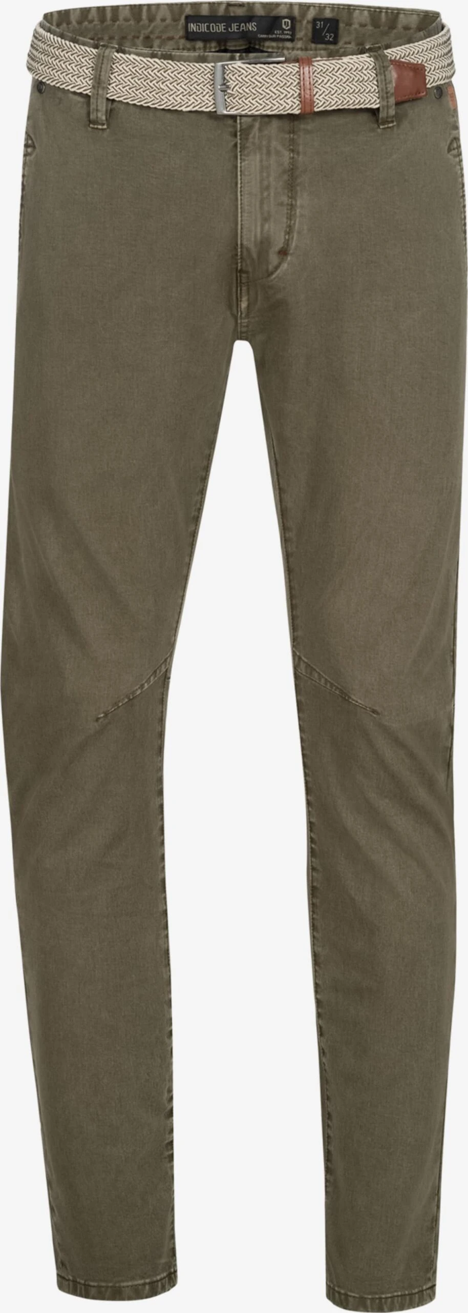 Indicode Jeans Chinos Regular Chino Spence Heren Groen 1 Indicode Jeans Chinos Regular Chino Spence Heren Groen