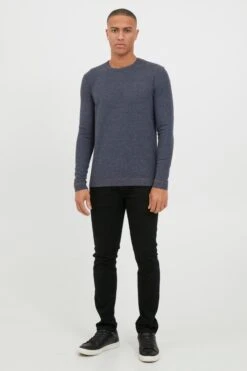 Indicode Jeans Longsleeves Shirt AMBROSIUS Heren Navy -Indicode Jeans Verkoop aaffa8256a12ff216378ca65ecea9a48