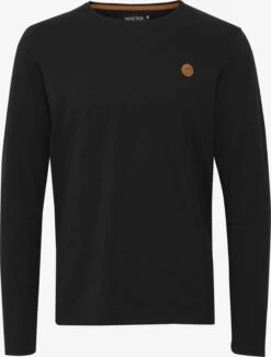 Indicode Jeans Longsleeves Shirt Heren Zwart