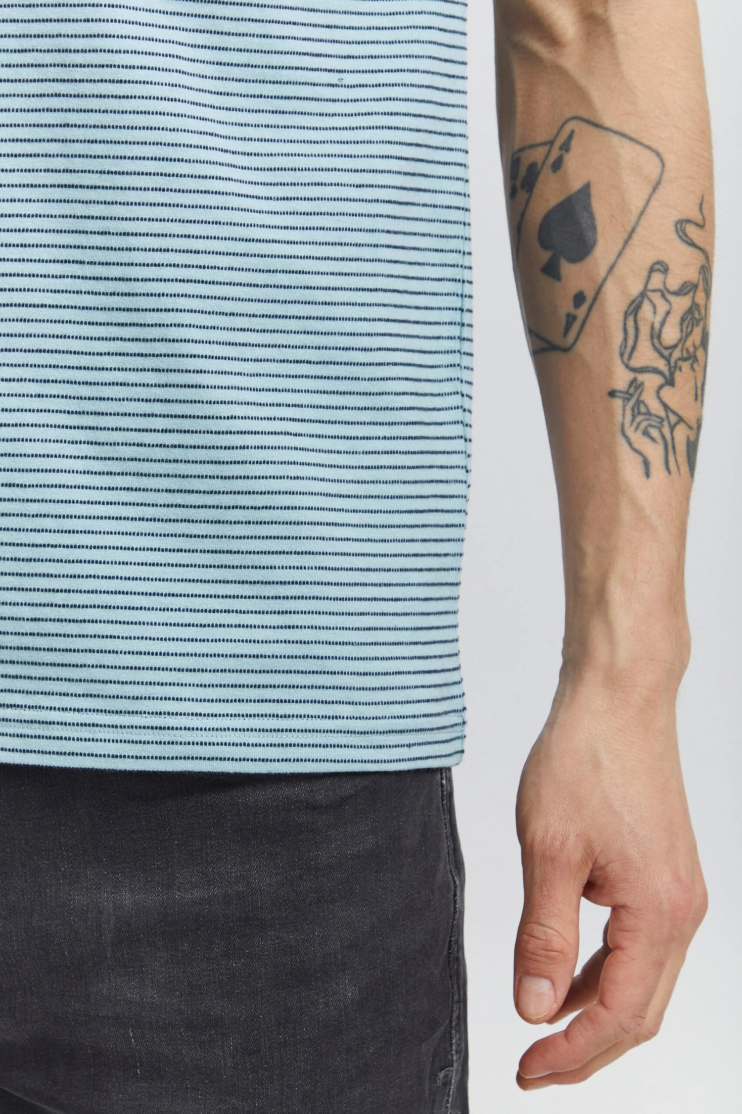 Indicode Jeans T-shirts Shirt Lupko Heren Blauw 6 Indicode Jeans T-shirts Shirt Lupko Heren Blauw - Image 6