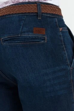 Indicode Jeans Idquincy - Jeansshort - Dark Blue -Indicode Jeans Verkoop ac82d7d97688454898e7469683462778