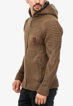 Indicode Jeans Vesten Gebreid Vest Lothian Heren Bruin -Indicode Jeans Verkoop acb47edd810667db9ba5d4c2f2efe559