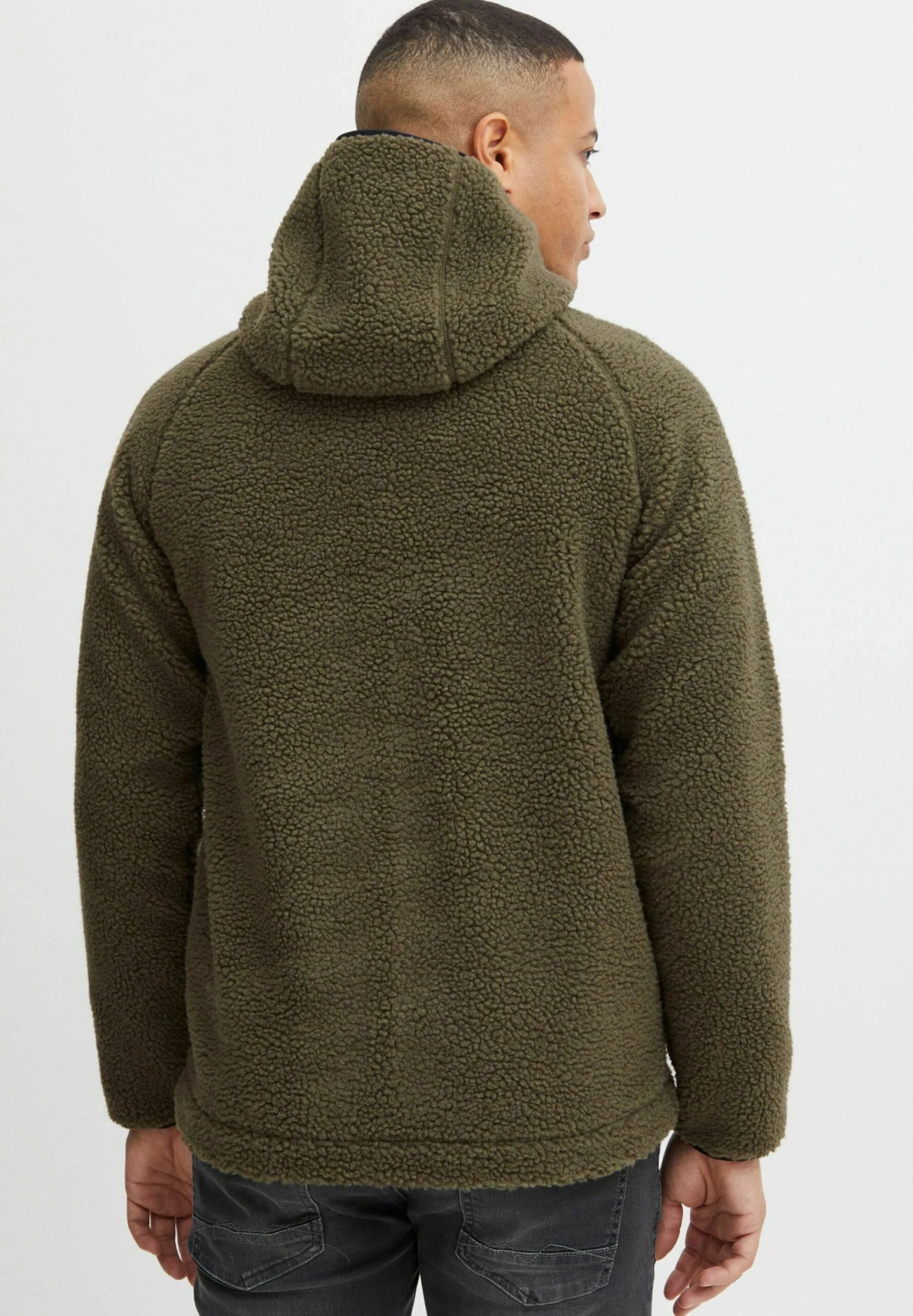 Indicode Jeans Fleecejas - Army 3 Indicode Jeans Fleecejas - Army - Image 3