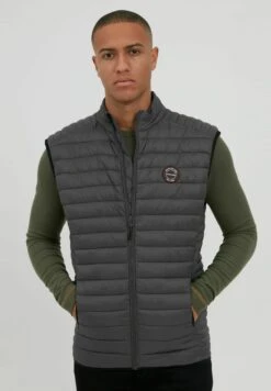 Indicode Jeans Iddavide - Bodywarmer - Dark Grey