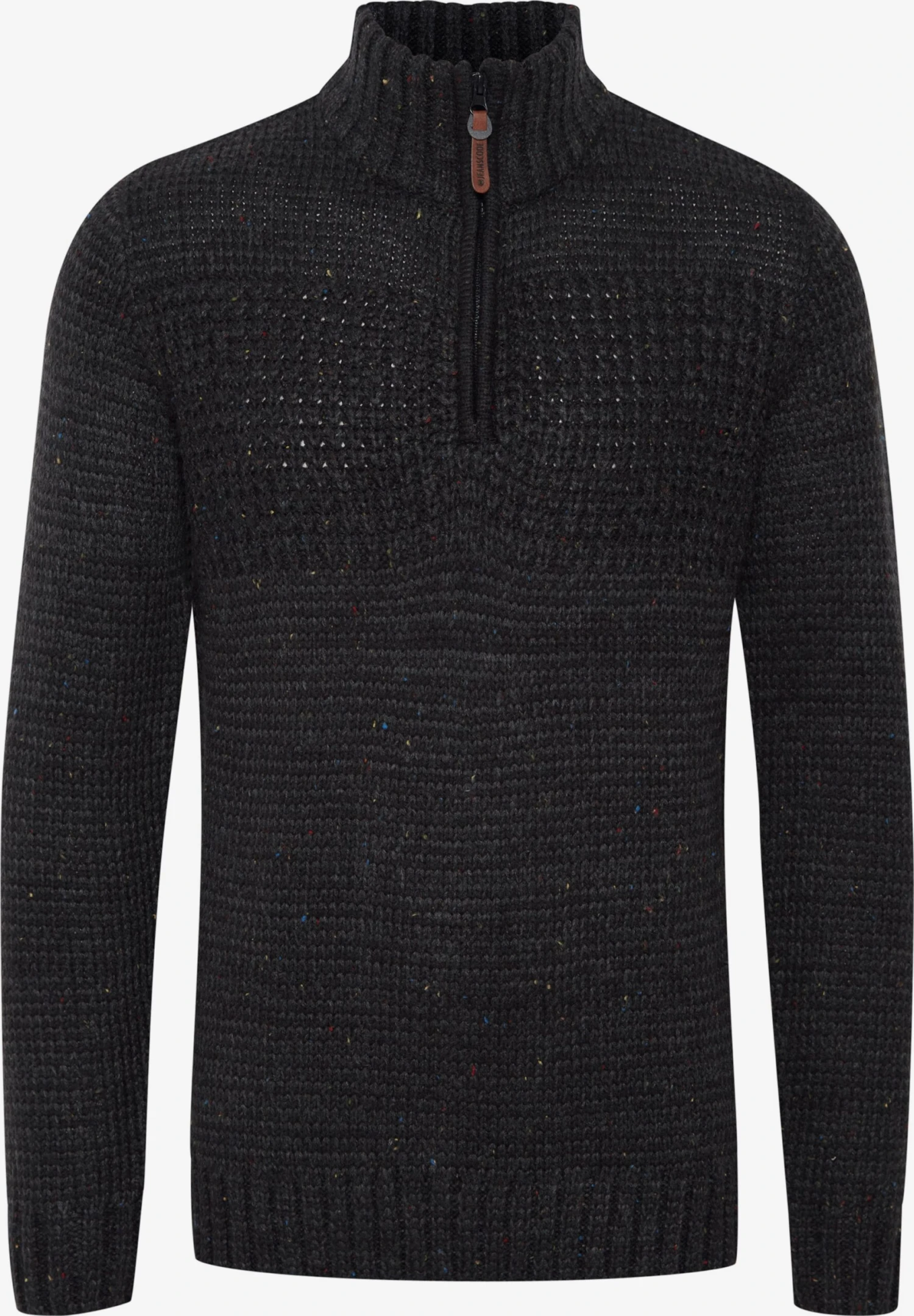 Indicode Jeans Coltruien Trui Oslo Heren Grijs 1 Indicode Jeans Coltruien Trui Oslo Heren Grijs