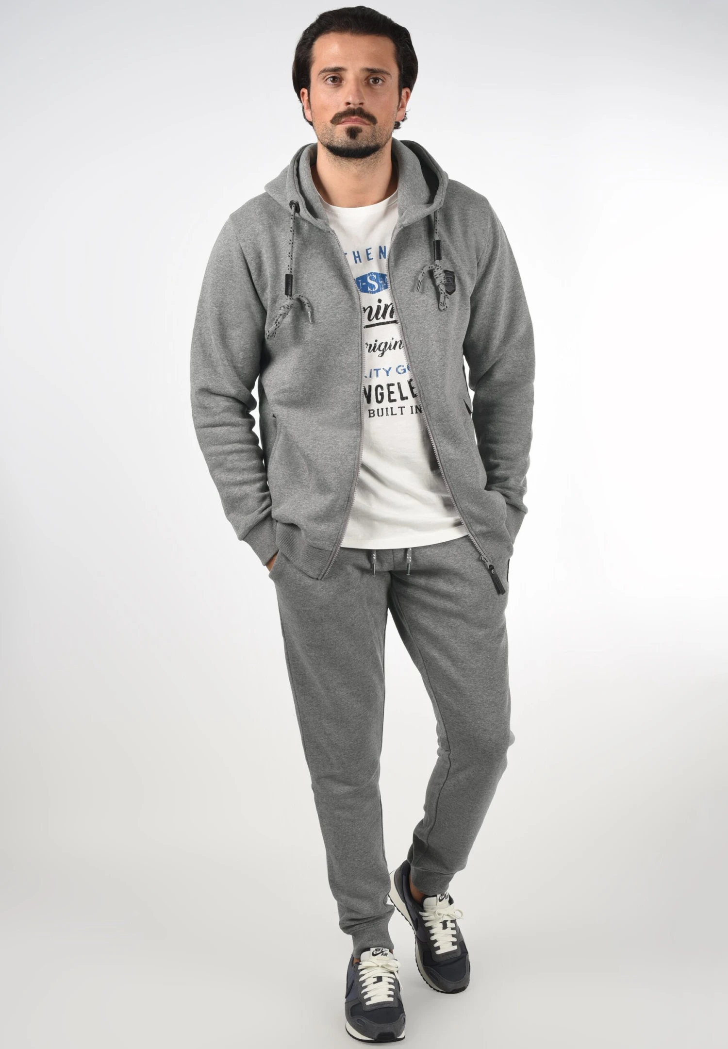 Indicode Jeans Idhultop - Trainingsbroek - Grey Mix 2 Indicode Jeans Idhultop - Trainingsbroek - Grey Mix - Image 2