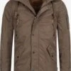 Indicode Jeans Parkas Winterparka Bardsley Heren Bruin