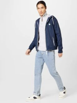 Indicode Jeans Tussenjassen Tussenjas Heren Navy -Indicode Jeans Verkoop aeda9c01a459ca649ffec5a0720a347b