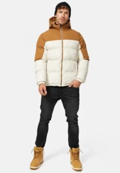 Indicode Jeans Winterjassen Winterjas Danix Heren Crème -Indicode Jeans Verkoop af7a18eb0097de9e93345db929189176