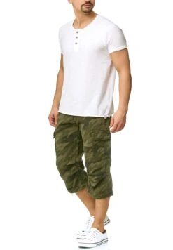 Indicode Jeans Cargo Shorts Regular Cargobroek Nicolas Check Heren Groen / Pastelgroen / Donkergroen 11 Indicode Jeans Cargo Shorts Regular Cargobroek Nicolas Check Heren Groen / Pastelgroen / Donkergroen -Indicode Jeans Verkoop afd6a4b1b96e5e1153e6d2a2901f86fc