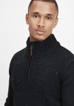 Indicode Jeans Coltruien Trui Oslo Heren Zwart -Indicode Jeans Verkoop b05c7072e97d816aae0b39aa3ab1fa76