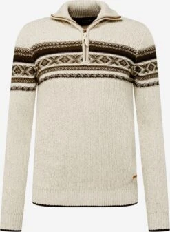 Indicode Jeans Coltruien Trui Noss Heren Ecru