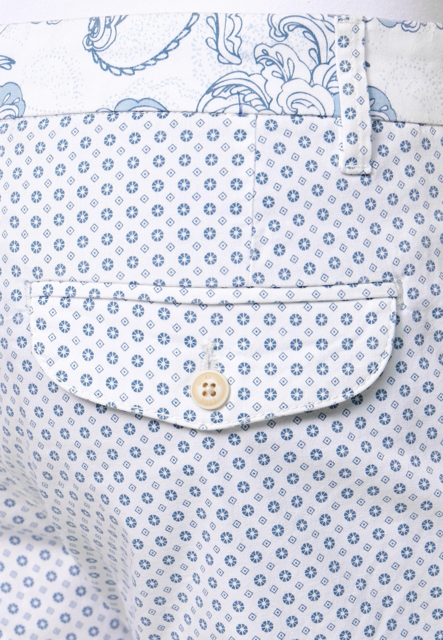 Indicode Jeans Chino Shorts Regular Chino Herrera Heren Blauw / Wit 7 Indicode Jeans Chino Shorts Regular Chino Herrera Heren Blauw / Wit - Image 7