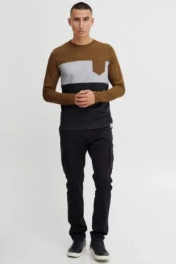 Indicode Jeans Longsleeves Shirt Heren Bruin -Indicode Jeans Verkoop b28441986dc4e46cb0bc49d622cb37c8