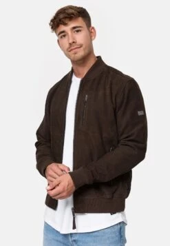 Indicode Jeans Maddoc - Leren Jas - Dk Brown -Indicode Jeans Verkoop b292d6eac5e34618908444ce959ef0c7