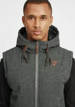 Indicode Jeans Bodywarmers Bodywarmer Lecter Heren Grijs / Donkergrijs -Indicode Jeans Verkoop b2ca8c2bb74e14099e934c6d7961c865