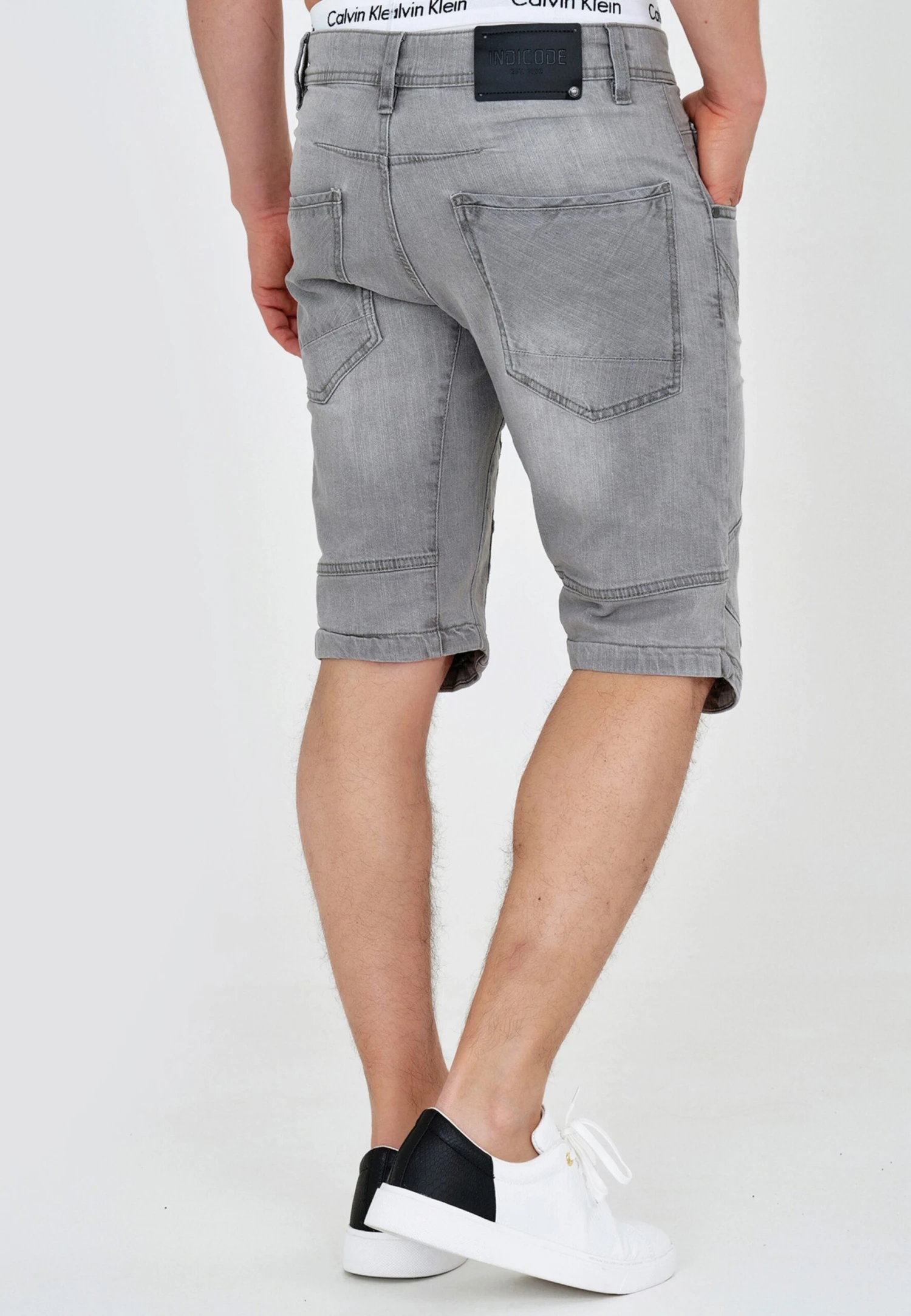 Indicode Jeans Denim Shorts Regular Jeans Leon Heren Grijs 5 Indicode Jeans Denim Shorts Regular Jeans Leon Heren Grijs - Image 5