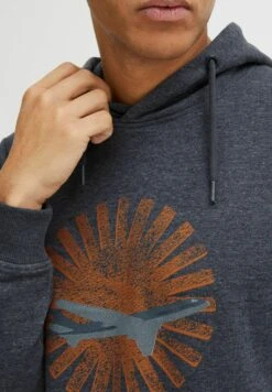 Indicode Jeans Idforzo - Hoodie - Navy Mix -Indicode Jeans Verkoop b2ebd8eced3d4bdf8058250d21d97ac6