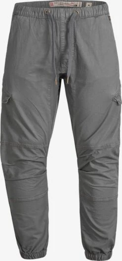 Indicode Jeans Cargobroeken Tapered Cargobroek Levi Cargo Heren Grijs