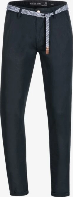 Indicode Jeans Chinos Slimfit Chino Bryne Heren Zwart