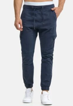 Indicode Jeans Levi - Cargobroek - Navy