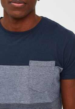 Indicode Jeans Idmorler - T-Shirt Print - Navy -Indicode Jeans Verkoop b3ad282e97a24d279b6ea0ee71a985bb