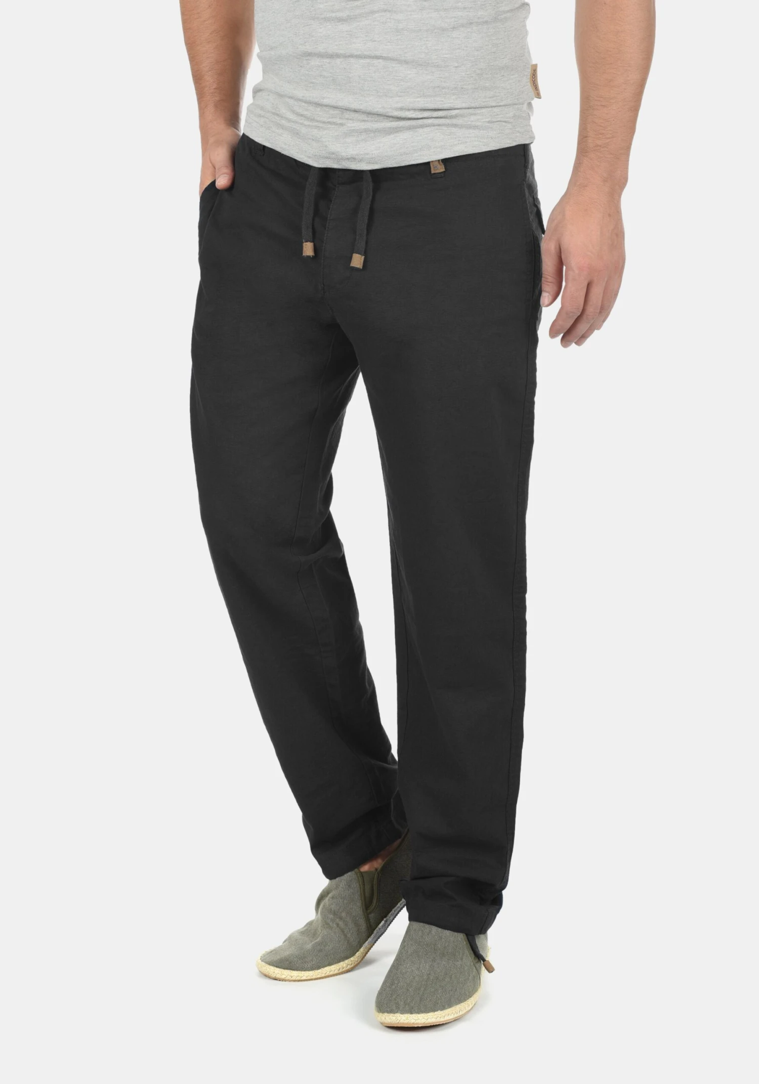 Indicode Jeans Pantalons Regular Broek Ives Heren Zwart 2 Indicode Jeans Pantalons Regular Broek Ives Heren Zwart - Image 2