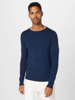 Indicode Jeans Crewneck Truien Trui Heren Navy -Indicode Jeans Verkoop b477e70312021d7ad283f8f176227e65