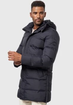 Indicode Jeans Parkas Winterparka Leugene Heren Zwart -Indicode Jeans Verkoop b4d711af769378a84268d81b14851e27