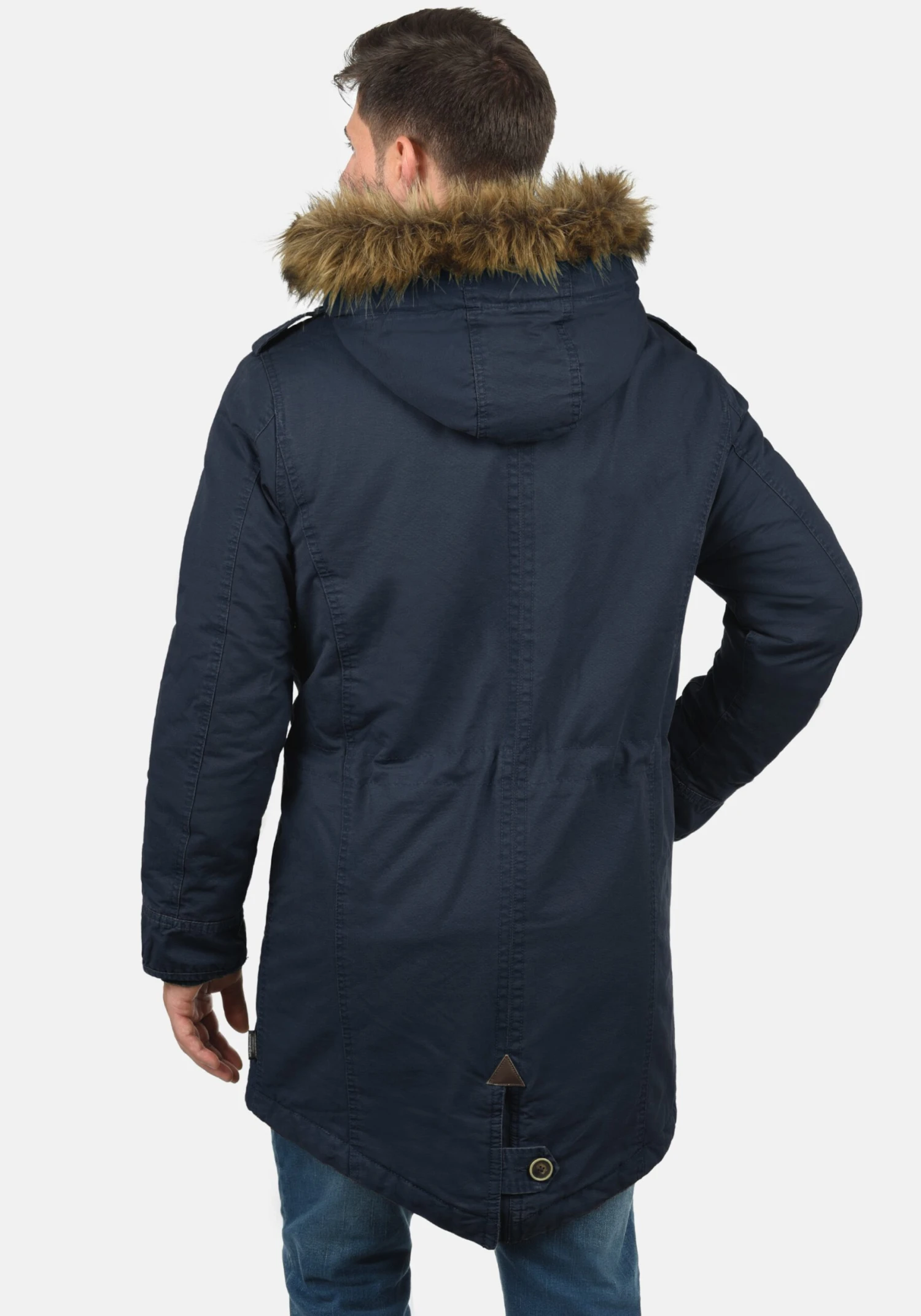 Indicode Jeans Parkas Winterparka Pulsoor Heren Navy 4 Indicode Jeans Parkas Winterparka Pulsoor Heren Navy - Image 4