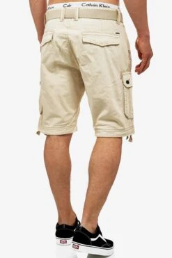 Indicode Jeans Cargo Shorts Regular Cargobroek Abner Heren Sand -Indicode Jeans Verkoop b57508a178391396c56521176c5fbea6