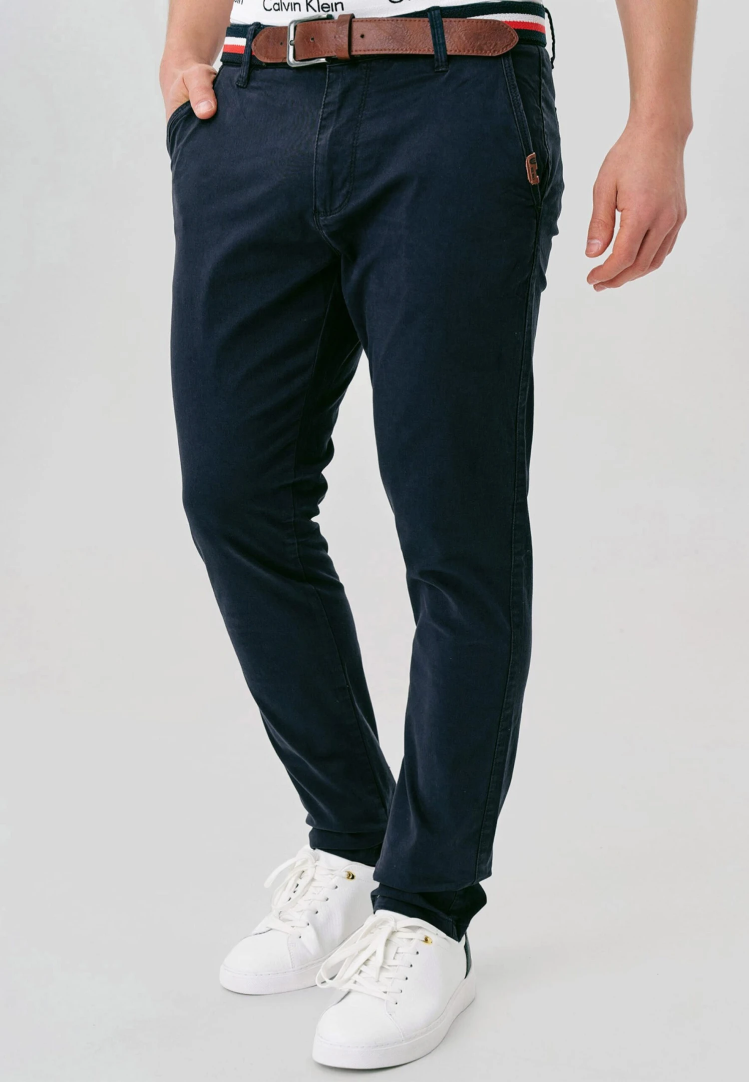 Indicode Jeans Chinos Regular Chino Cherry Heren Donkerblauw 2 Indicode Jeans Chinos Regular Chino Cherry Heren Donkerblauw - Image 2