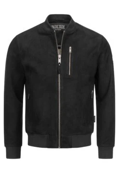 Indicode Jeans Maddoc - Leren Jas - Black -Indicode Jeans Verkoop b692d235c089402db2c0c84710e9d9cd