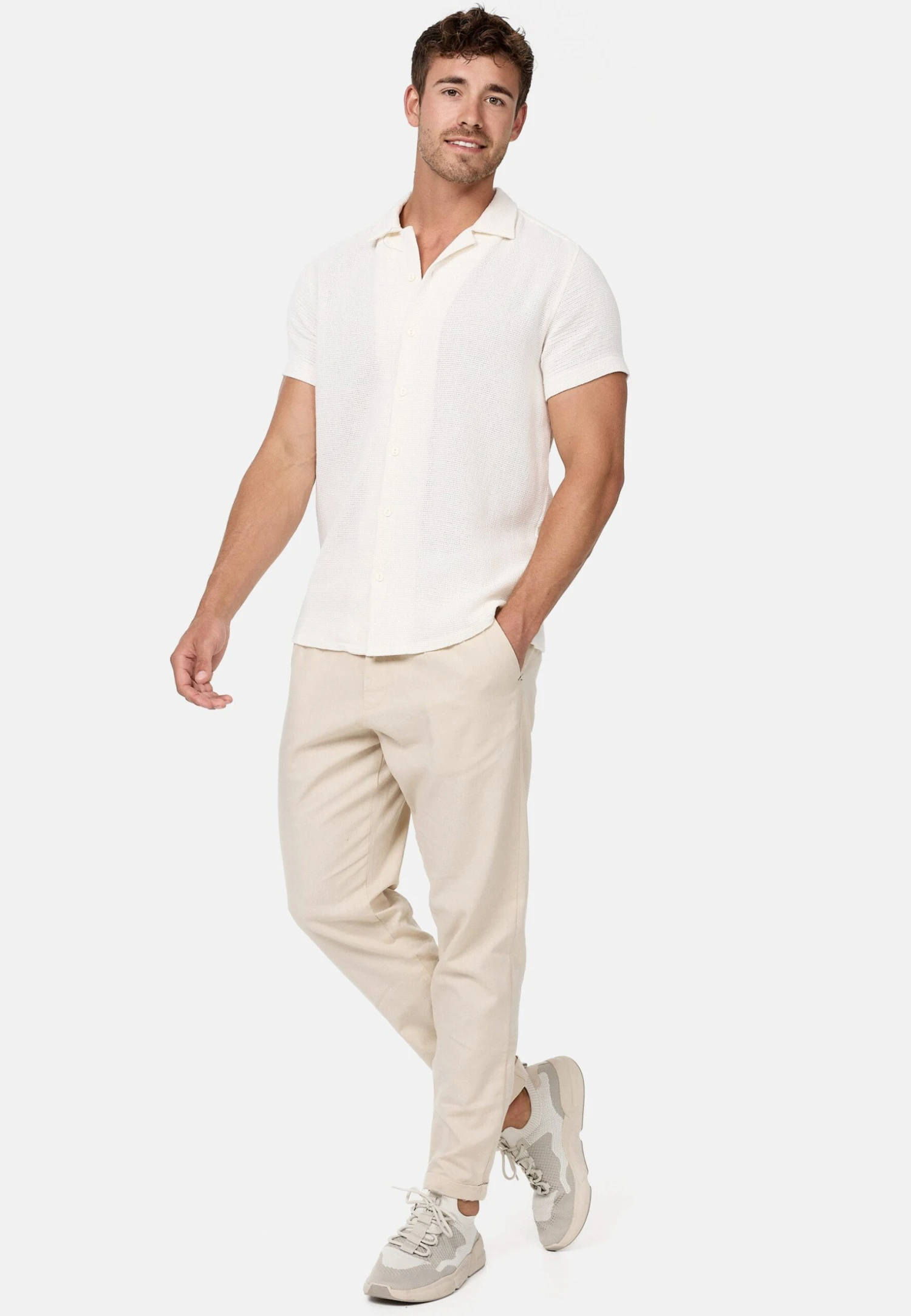 Indicode Jeans Cunningham - Broek - Fog 2 Indicode Jeans Cunningham - Broek - Fog - Image 2