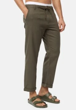 Indicode Jeans Pantalons Regular Broek Clio Heren Groen -Indicode Jeans Verkoop b7258d42007b5295f8c66ba40e2f7049