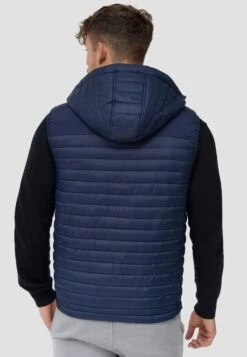 Indicode Jeans Bodywarmers Bodywarmer Leach Heren Donkerblauw -Indicode Jeans Verkoop b72ff1725591c4132a1400ac31785671