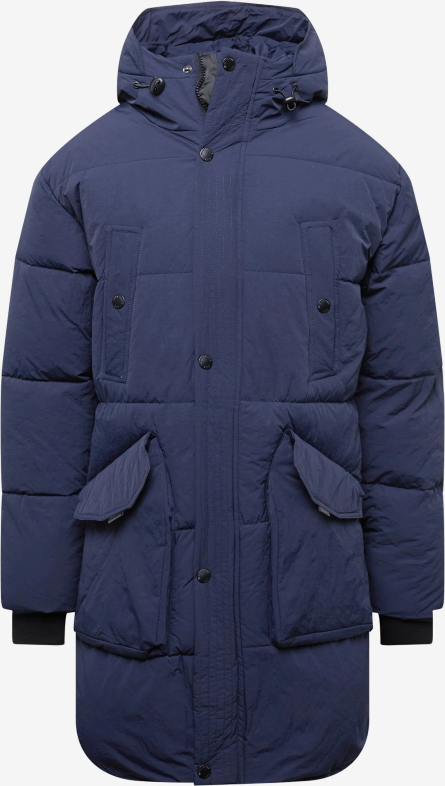 Indicode Jeans Parkas Winterparka Gazelle Heren Navy 1 Indicode Jeans Parkas Winterparka Gazelle Heren Navy