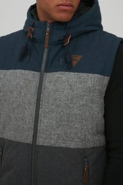 Indicode Jeans Bodywarmers Bodywarmer Lecter Heren Navy -Indicode Jeans Verkoop b7d50f2ad1f04a646b186fffa064a3b4