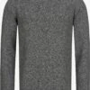 Indicode Jeans Crewneck Truien Trui Loakim Heren Donkergrijs