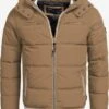 Indicode Jeans Winterjassen Winterjas Marlon Heren Bruin