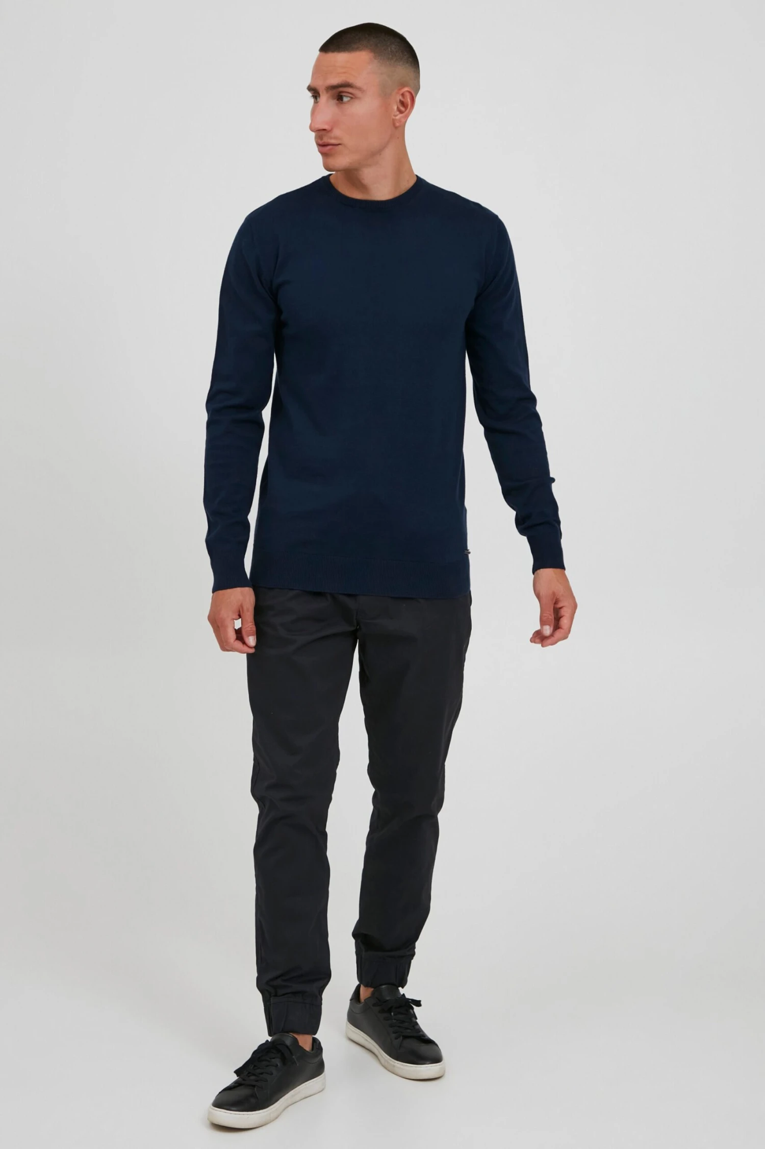 Indicode Jeans Crewneck Truien Trui INDICODE Heren Donkerblauw 3 Indicode Jeans Crewneck Truien Trui INDICODE Heren Donkerblauw - Image 3