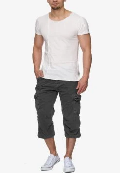 Indicode Jeans Cargo Shorts Regular Cargobroek Nicolas Heren Donkergrijs -Indicode Jeans Verkoop b9b7a19b99e96ccb307bdb6d5457744c