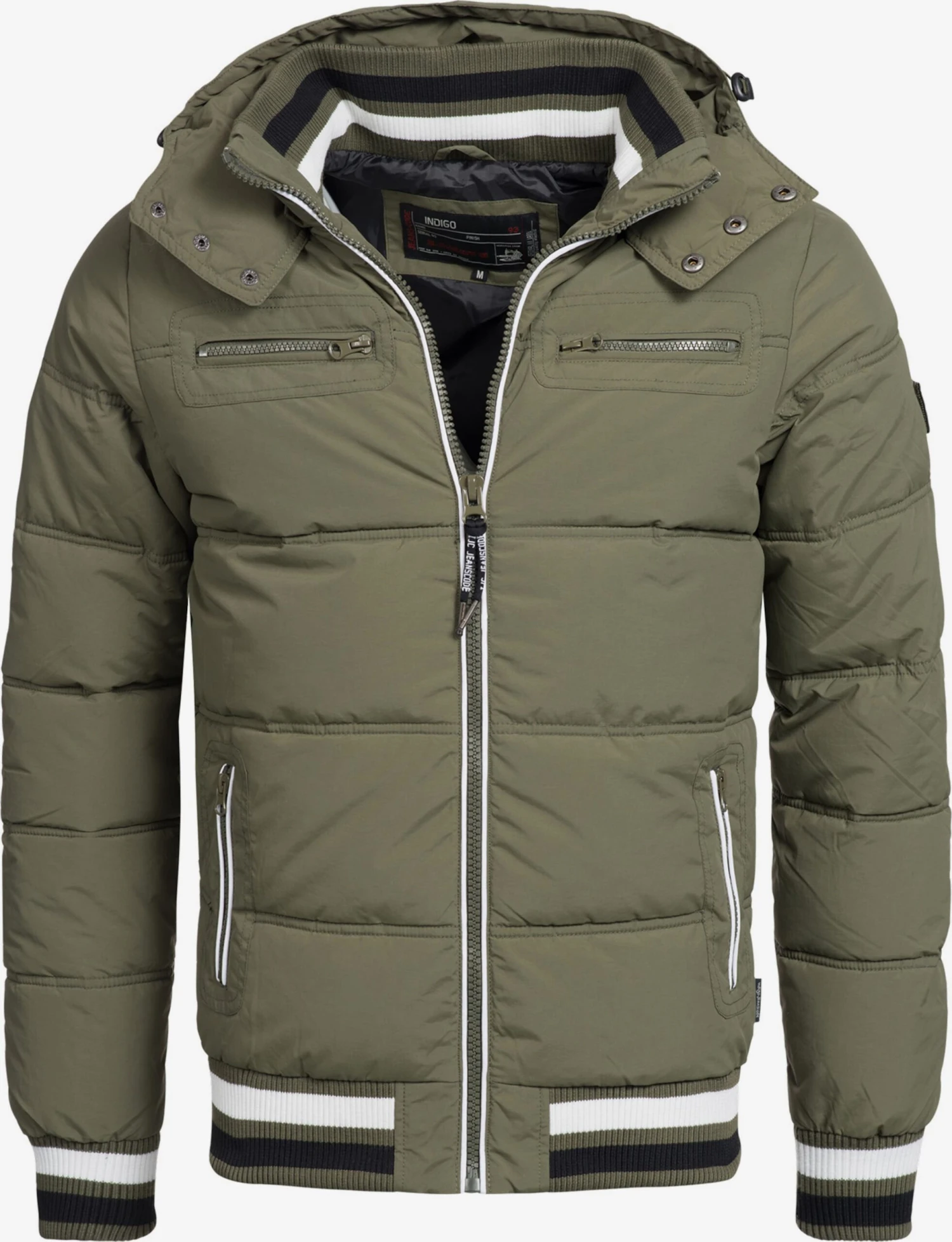 Indicode Jeans Winterjassen Winterjas Marlon Heren Olijfgroen 1 Indicode Jeans Winterjassen Winterjas Marlon Heren Olijfgroen